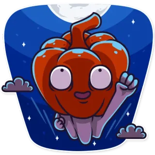 Halloween Ghost whatsapp stickers