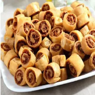 🍥 95516722 đồ ăn vặt, thức ăn, cuộn, mặn, món khai vị telegram sticker