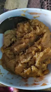 🥣 e06d6f5d đồ ăn, món tráng miệng, bát, muỗng, halva, ngọt telegram sticker