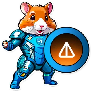 🪙 3bdaa20c แฮมสเตอร์, การ์ตูน, มาสคอต, โล่, เกราะ, สัตว์ telegram sticker