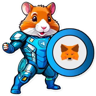 👛 e4ba85c7 แฮมสเตอร์, เกราะ, โล่, มาสคอต, คริปโต, สัตว์ telegram sticker