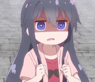 ❄️ 7e267035 Anime, Chica, Lindo, Dibujos animados, Personaje telegram sticker