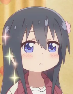 ❄️ a0b583fc Anime, Chica, Linda, Dibujos animados, Personaje telegram sticker