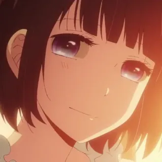 🖇 41f633e5 аниме, девушка, мультфильм, персонаж telegram sticker