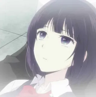 ✨ a2b950cd 애니메이션, 소녀, 인물사진, 귀여운, 여고생 telegram sticker