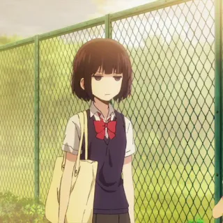 🔖 d21fa983 อนิเมะ, นักเรียนหญิง, มังงะ, ตัวละคร, ผู้หญิง, เครื่องแบบ telegram sticker