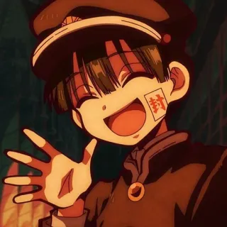 🌟 8239e438 Hanako Toilet-bound Hanako-kun 封 Anime, Hanako-kun, Toilet-Bound Hanako-kun, Postać, Mundur szkolny, Duch, Spirytus telegram sticker