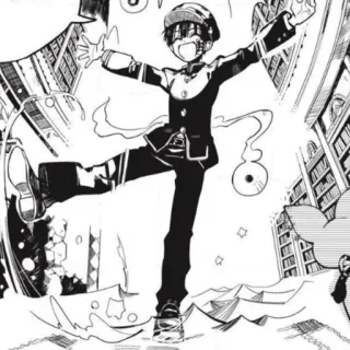 🕷 67fb0f35 Hanako-kun Toilet-bound Hanako-kun Аниме, Манга, Призрак, Школа, Сверхъестественное telegram sticker