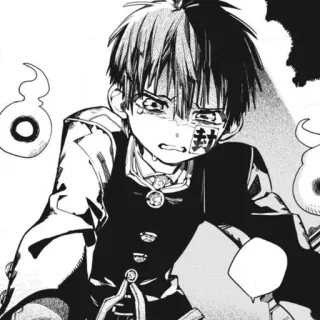 🕷 8a6ae715 Hanako-kun Toilet-bound Hanako-kun Аниме, Манга, Призрак, Школа, Сверхъестественное telegram sticker