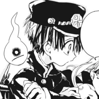 🕷 b36ac9f0 Hanako Toilet-bound Hanako-kun Аниме, Манга, Призрак, Hanako-kun, Школьная форма, Сверхъестественное, Hanako telegram sticker