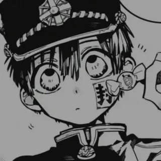 😶 66a12727 Hanako Toilet-bound Hanako-kun 애니메이션, 만화, 하나코 군, 영혼, 유령, 초자연적 telegram sticker