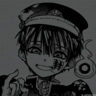 🤙 9d49a745 Hanako Toilet-bound Hanako-kun 애니메이션, 만화, Hanako-kun, 유령, 캐릭터, 일본 애니메이션, 스티커 telegram sticker