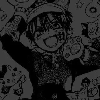 😸 e2890a7c Hanako-kun Toilet-bound Hanako-kun 애니, 만화, 귀여운, 카와이, Hanako-kun, 지박소년 하나코군, 어두운, 유령 telegram sticker