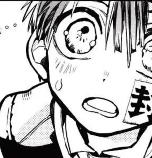 🗒 2ff48e06 Hanako Toilet-bound Hanako-kun anime, manga, hanako kun, toilet bound hanako kun, character, fan art whatsapp sticker