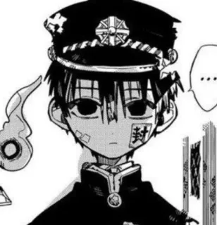 🗒 560adb79 Hanako-kun Toilet-bound Hanako-kun ... anime, manga, character, hanako, ghost, school uniform whatsapp sticker