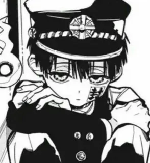 🗒 69b3409d Hanako-kun Toilet-Bound Hanako-kun anime, manga, hanako-kun, toilet-bound hanako-kun, character, ghost whatsapp sticker