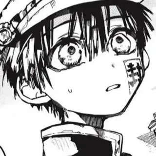 🗒 81e41ce3 Hanako Toilet-bound Hanako-kun hanako-kun, anime, manga, ghost, school, supernatural whatsapp sticker