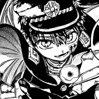 🗒 b814880d Hanako Toilet-Bound Hanako-kun anime, manga, hanako-kun, toilet-bound hanako-kun, fictional whatsapp sticker