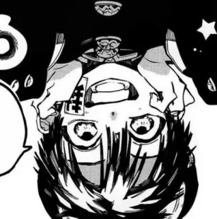 🗒 d4b51a39 Hanako-kun Toilet-bound Hanako-kun hanako kun, toilet-bound, manga, anime, supernatural, spirit whatsapp sticker