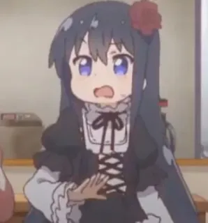 ☁️ 8f7a5eb5 Anime, Dessin animé, Personnage, Fille, Kawaii whatsapp sticker