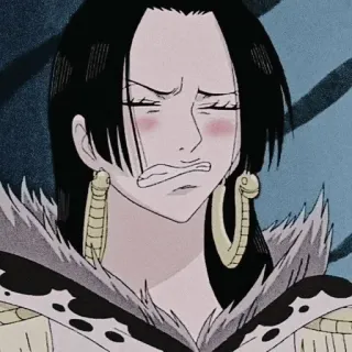 🖤 b05e7460 Boa Hancock One Piece อนิเมะ, มังงะ, วันพีซ, โบอา แฮนค็อก, อารมณ์ telegram sticker