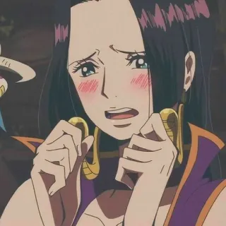 🥂 8ec9abca Boa Hancock One Piece Anime, One Piece, Boa Hancock, Manga, Dessin animé, Animé telegram sticker