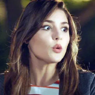 😳 a6d6283c 女人, 人, 脸, 表情, 肖像 telegram sticker