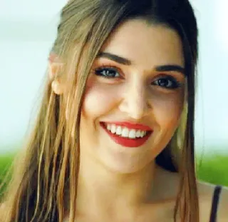 😂 df3f5bf4 女人, 微笑, 肖像, 脸, 女孩, 漂亮 telegram sticker