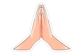 "Hands" by Oybek telegram stickers