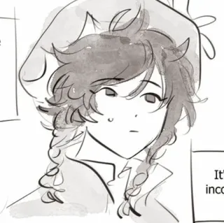 ☁️ 4612277c It's
inco Мультфильм, Аниме, Человек, Волосы, Манга telegram sticker