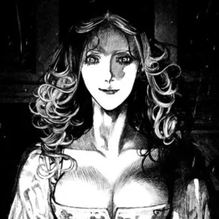 😊 5b8f0d19 женщина, искусство, иллюстрация, портрет whatsapp sticker