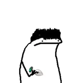 🤏 89fb05ff florkofcows, omino stilizzato, pistola, arma, umorismo, meme whatsapp sticker