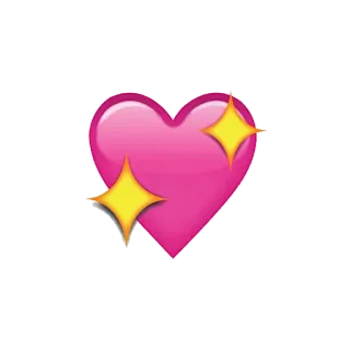 💖 6039244f ハート, 愛, キラキラ, ピンク whatsapp sticker