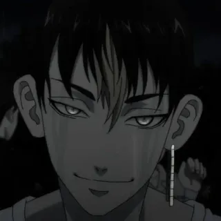 🌟 46db9bd4 Kazutora Hanemiya Tokyo Revengers Anime, Manga, Kazutora, Hanemiya, Tokyo Revengers, Personnage telegram sticker