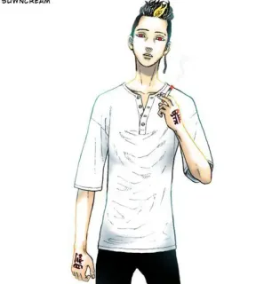 🚬 7297f481 Anime, Manga, Zigarette, Tattoos, Charakter, Zeichnung telegram sticker