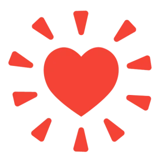 ❤️ 08bfb491 cuore, amore, simbolo, san valentino, emozione, sentimenti whatsapp sticker