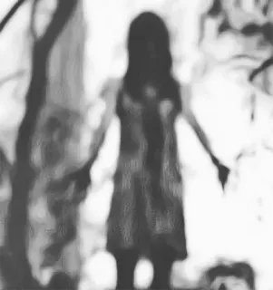 🔗 161c0e84 不気味, 森, 少女, 怖い, 恐怖 telegram sticker