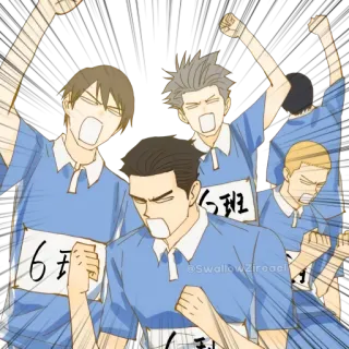 Nan Hao & Shang Feng • @SwallowZireael telegram stickers