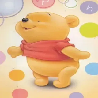 😚 43a24fef Winnie the Pooh winnie puuh, cartoon, disney, kinderfreundlich, bär telegram sticker