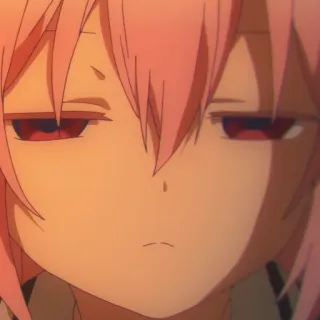 😔 e63e294b อนิเมะ, ผมสีชมพู, เบื่อ, ผู้หญิง, มังงะ telegram sticker