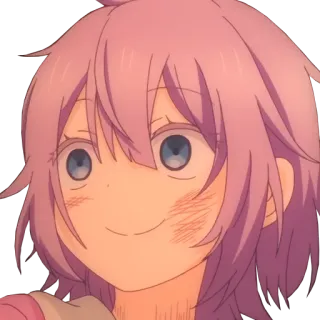 🙂 e7a2bc9f อนิเมะ, มังงะ, การ์ตูน, ตัวละคร, ผมสีชมพู telegram sticker