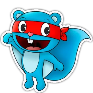 Happy Tree Friends #1 - S4T.tv whatsapp stickers