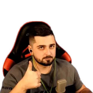 👍 a5dcb0b6 đàn ông, người, giơ ngón tay cái, cử chỉ telegram sticker