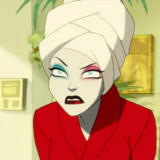 🎪 5cf839ec Harley Quinn harley quinn, hoạt hình, nhân vật phản diện, dc comics, phim hoạt hình telegram sticker