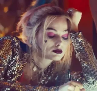 💎 3b5891ef Harley Quinn harley quinn, margot robbie, dc comics, złoczyńca, antybohater telegram sticker