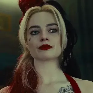 💎 62257714 Harley Quinn Daddy harley quinn, dc comics, margot robbie, suicide squad, złoczyńca telegram sticker