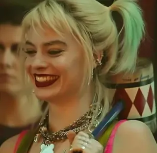 💎 ae06e399 Harley Quinn Birds of Prey harley quinn, margot robbie, birds of prey, dc comics, postać, superbohater, złoczyńca telegram sticker