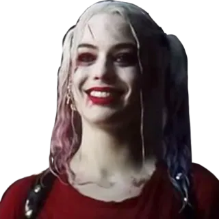😁 b9377939 Harley Quinn Harley Quinn, DC Comics, złoczyńca, postać komiksowa, antybohater telegram sticker