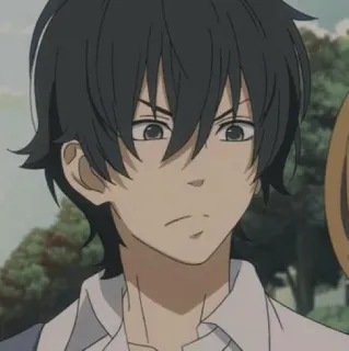 🏷 322218a4 Anime, Personaje, Hombre, Dibujos animados, Retrato telegram sticker