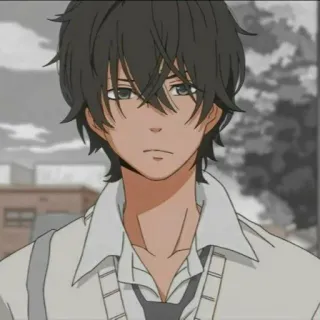 🏷 48fc0002 Anime, Manga, Chico, Personaje, Dibujo animado, Retrato telegram sticker